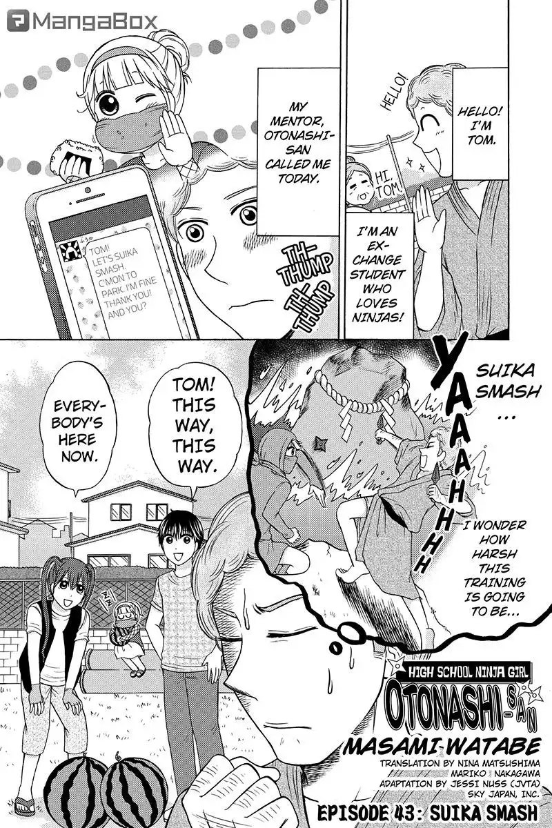 Kunoichi Joshikousei Otonashi-san Chapter 43 1